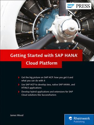cover image of Getting Started with SAP HANA Cloud Platform